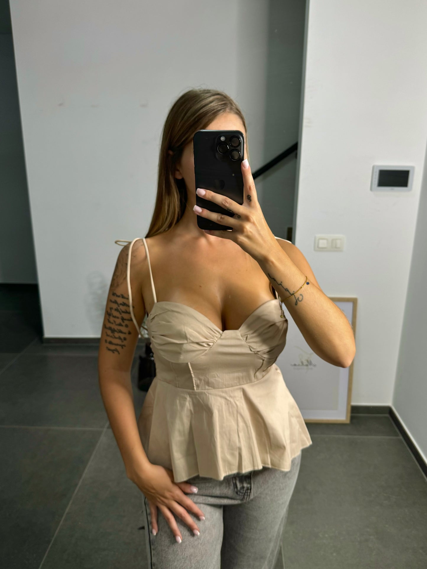 Top Sofia beige